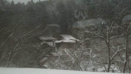 新幹線から見た薬師寺